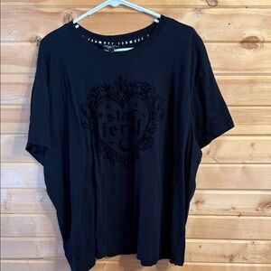 Torrid Nightfall Black Heart Graphic Tee